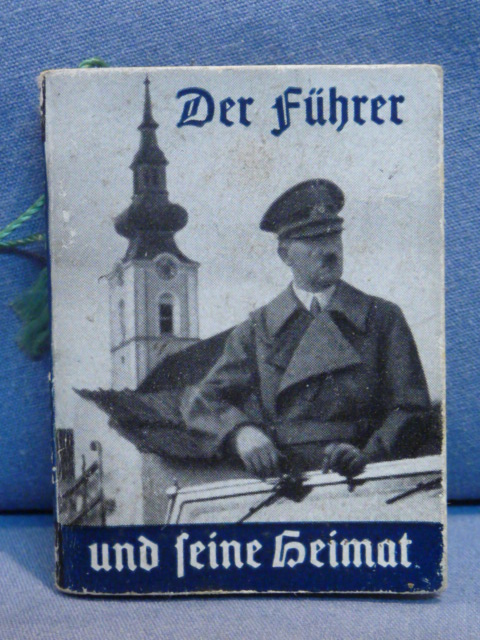 Original Nazi Era German WHW Donation Booklet, HITLER!