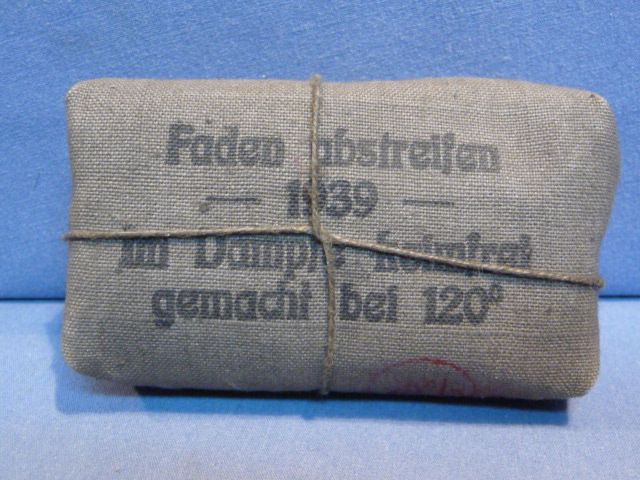 Original WWII German Soldiers 1st Aid Bandage, Small
