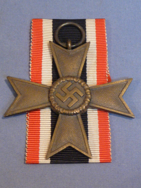 Original WWII German War Merit Cross 2nd Class (WITHOUT SWORDS)