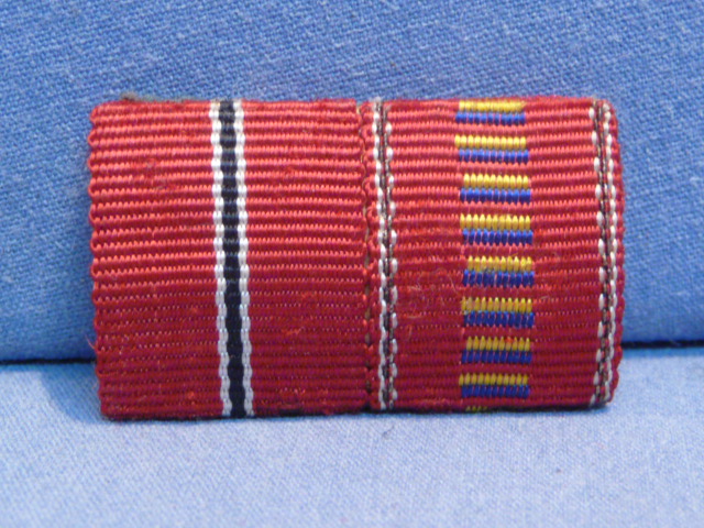 Original WWII German 2-Position Ribbon Bar, Russian Front Medal