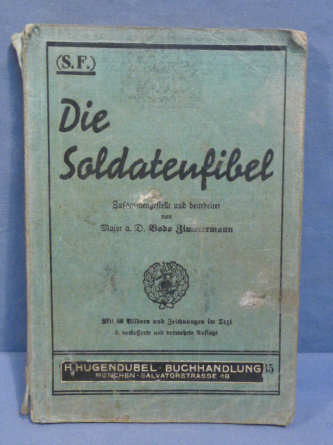 Original Pre-WWII German Soldier's Manual, Die Soldatenfibel