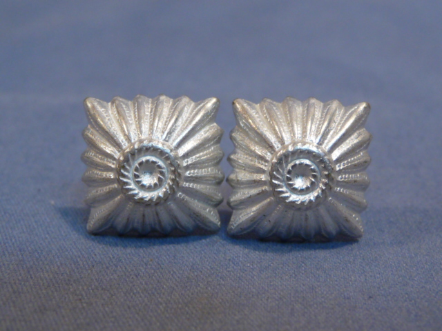 Original WWII German Army NCO Rank Pips 12mm, Pair