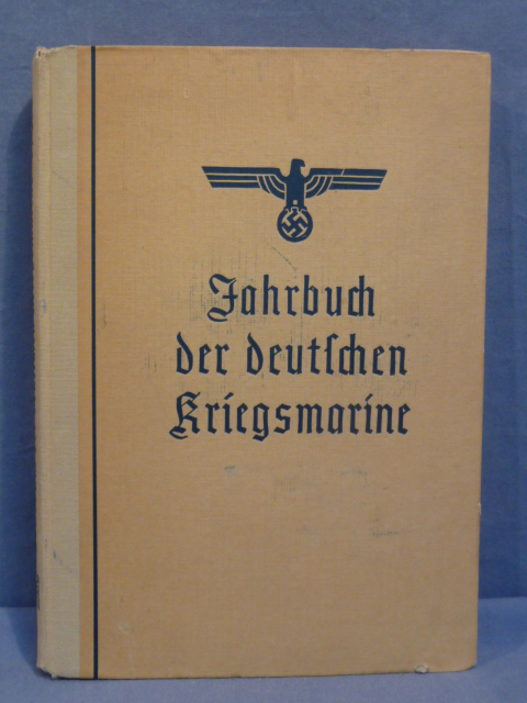 Original WWII German Kriegsmarine (Navy) Year Book for 1941
