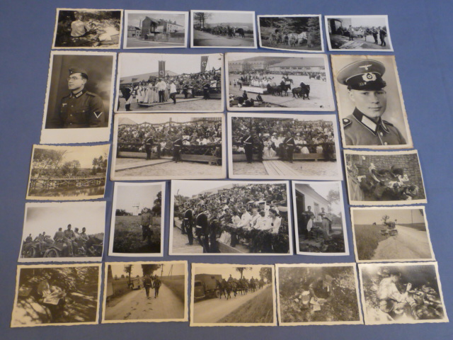 Original WWII German Photographs Lot, 50 TOTAL
