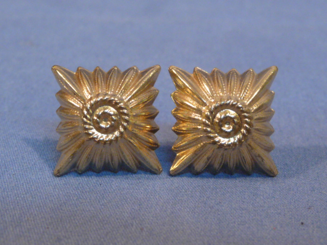 Original WWII German Army Officer's Rank Pips 16mm, Pair