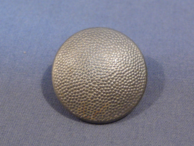 Original 1937 German SILVER Pebbled Tunic Button, 21mm