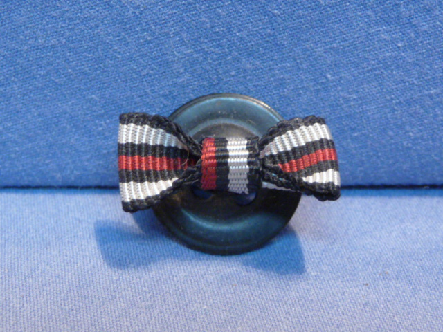 Original Pre-WWII German Button Hole Ribbon, Non-Combatant Hindenburg Cross
