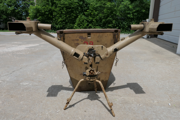 Original WWII German Range Finder Model 09 with Tripod and Transit Case