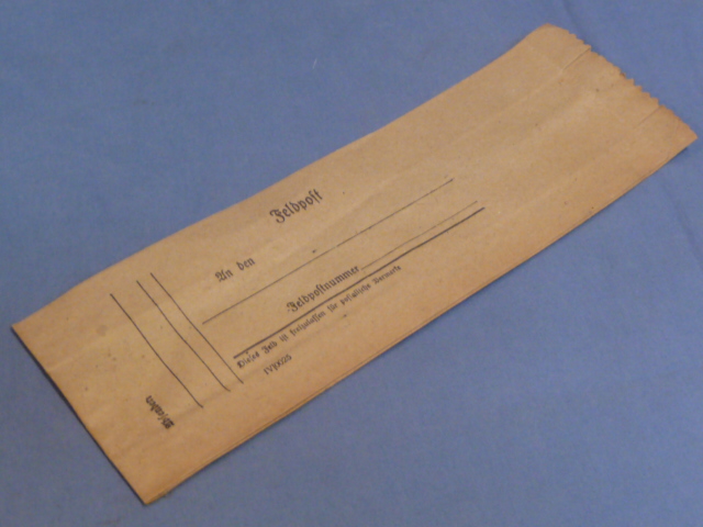 Original WWII German Feldpost Shipping Sack