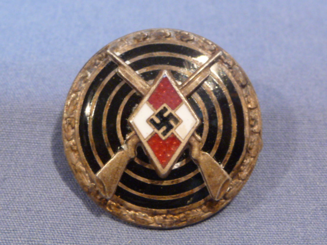 Original Nazi Era German HJ Sharpshooter's Badge