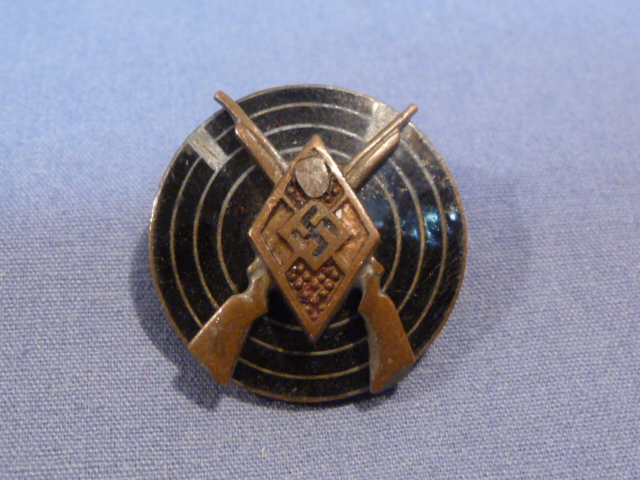 Original Nazi Era German HJ Marksman's Badge