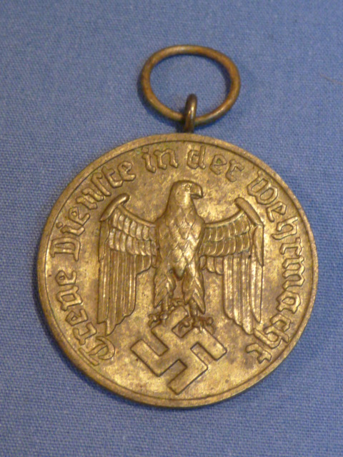 Original WWII German Army 12 Year Long Service Medal