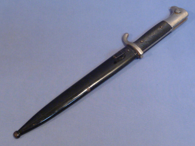 Original WWII Era German EM/NCO 98K Dress Bayonet with Engraved Blade