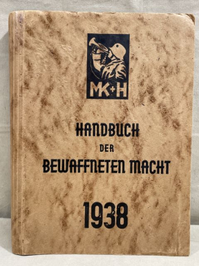 Original 1938 Austrian Book Set, Manual of Armed Power & Austrian Military Calendar