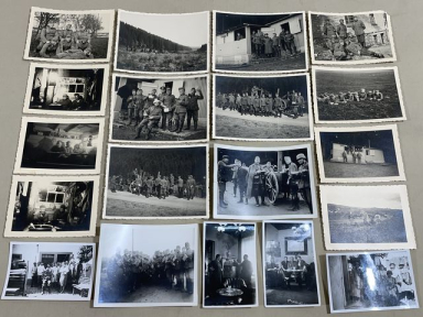 Original WWII German Photographs Lot, 50 TOTAL