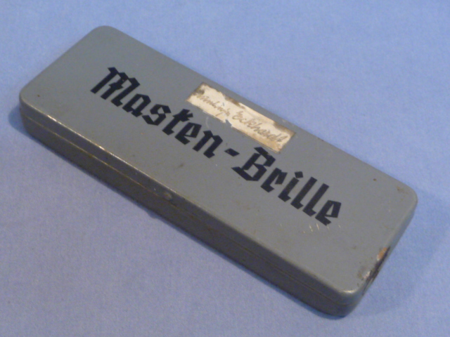 Original WWII German Masken-Brille (Gas Mask Glasses) Case