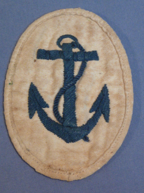 Original WWII German KM Boatswain's Career Sleeve Insignia
