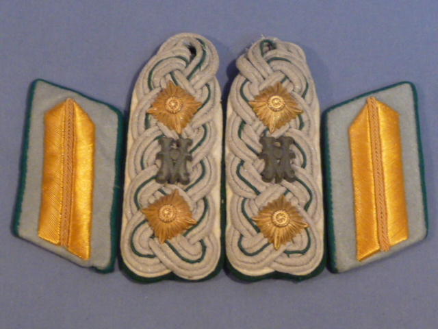 Original WWII German Heer (Army) Administrative Oberst Uniform Insignia Set