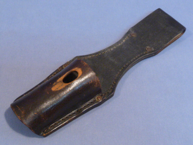 Original WWII German PRESTOFF and Leather Bayonet Frog