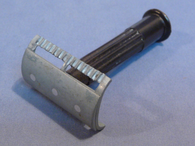 Original WWII Era German Metal and Bakelite Safety Razor