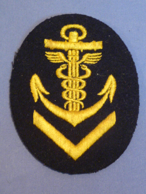 Original WWII German Kriegsmarine (Navy) Senior Administrative NCO's Career Sleeve Insignia