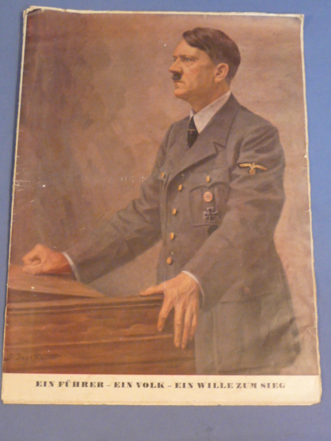 Original Nazi Era German Illustrierter Beobachter Special Issue, EIN WILLE ZUM SIEG