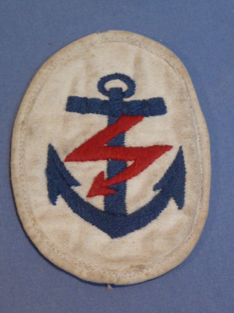 Original WWII German Kriegsmarine (Navy) Radio Operator NCO's Career Sleeve Insignia