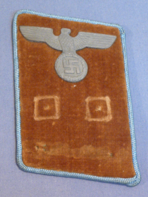 Original Nazi Era German NSDAP Leader's Collar Tab, RZM TAG!