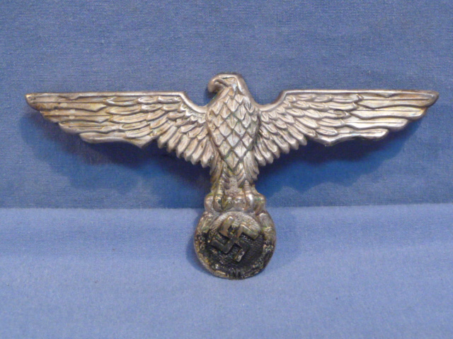 Original WWII German Kriegsmarine (Navy) Administration Tropical Pith Helmet Eagle