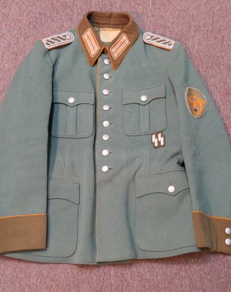 Original Nazi Era German Rural Police Meister's Tunic