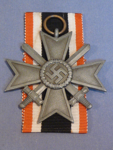 Original WWII German War Merit Cross 2nd Class with Swords, MARKED!