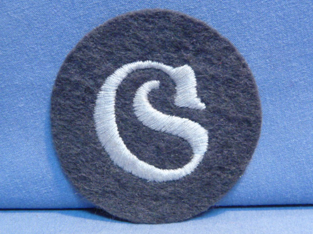 Original WWII German Luftwaffe (Air Force) Motor Transport NCO Storeman's Trade Badge
