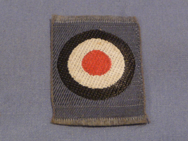 Original WWII German Luftwaffe (Air Force) Early Tropical EM/NCO Overseas Cap Cockade