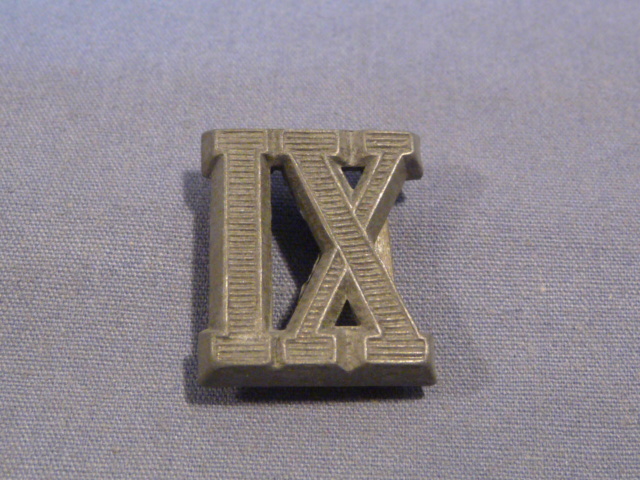 Original WWII German Heer (Army) EM/NCO's Shoulder Board Devices, Number IX or XI