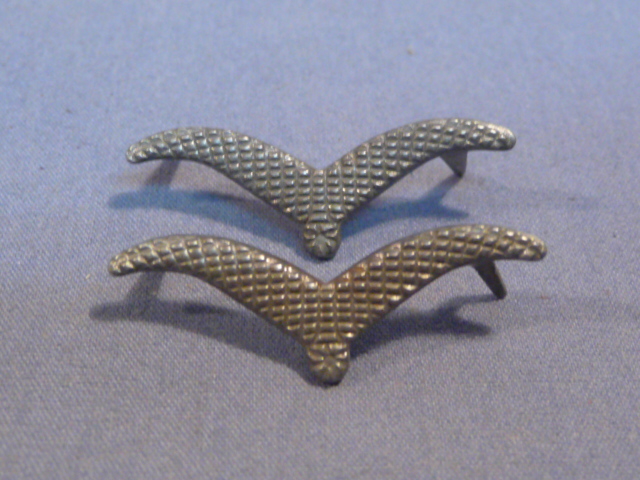 Original WWII German Luftwaffe Collar Tab Gulls, Pair