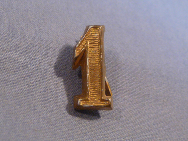 Original WWII German Heer (Army) Officer's Shoulder Board Devices, Number 1
