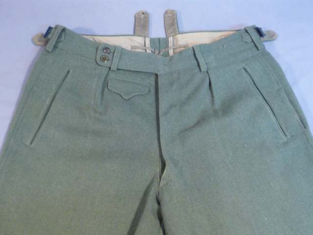 Early POSTWAR or Private Purchase German Rural Police Meister's Wool Breeches