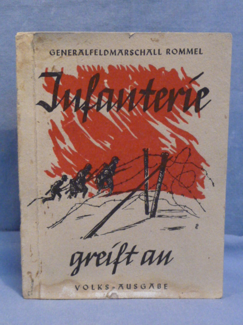 Original WWII German Infantry Attacks Book, Infanterie greift an