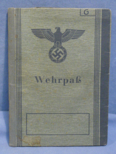 Original WWII German Wehrpa� PLUS, to WWI Veteran