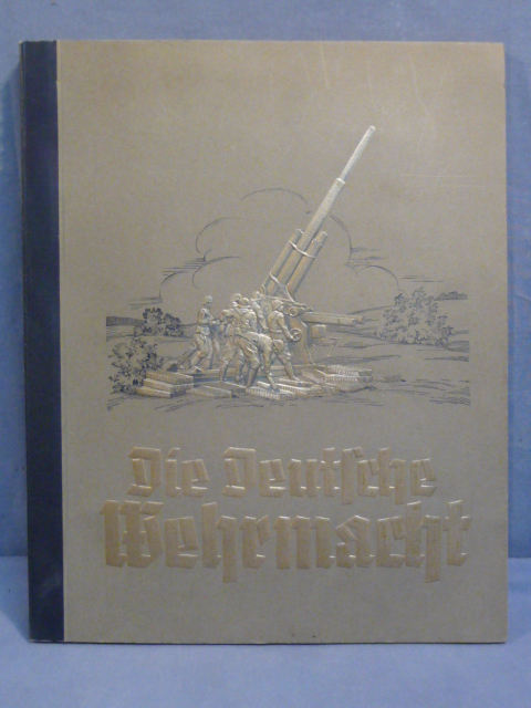 Original 1936 German Cigarette Card Album, die deutsche Wehrmacht