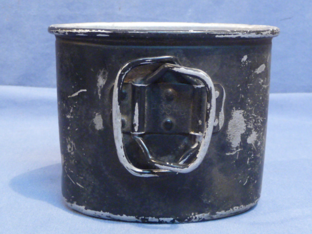 Original WWII German Aluminum M31 Canteen Cup, FSS40 Marked