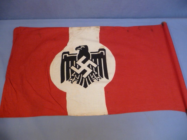 Original Nazi Era German NSRL Flag, 26 x 16 Inch Size