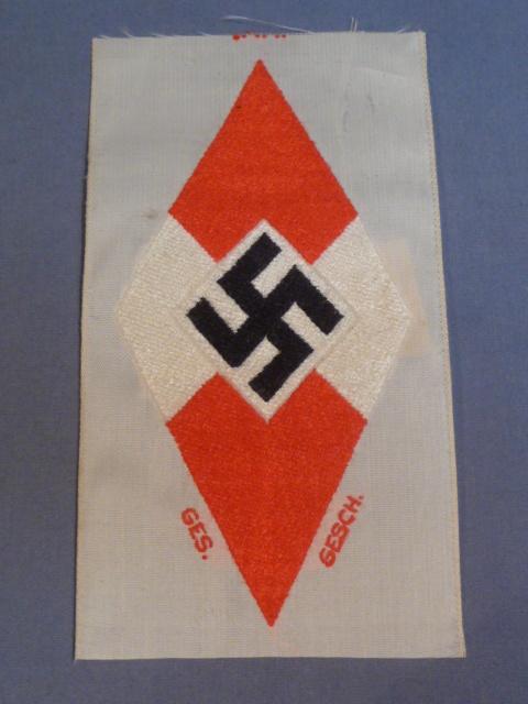Original Nazi Era German BDM Sleeve Insignia with RZM Tag