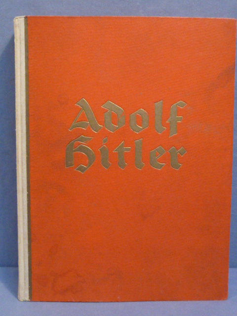 Original 1936 German Cigarette Card Book, ADOLF HITLER