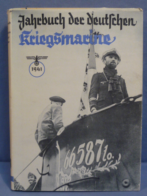 Original WWII German Kriegsmarine (Navy) Year Book for 1941