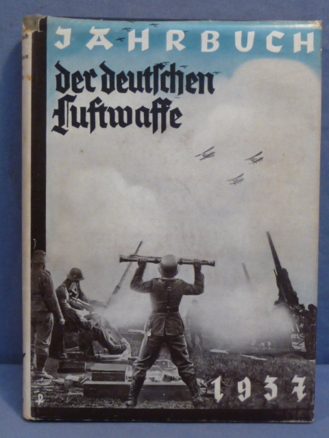 Original Pre-WWII German Year Book of the Luftwaffe 1937, Jahrbuch der deutschen Luftwaffe