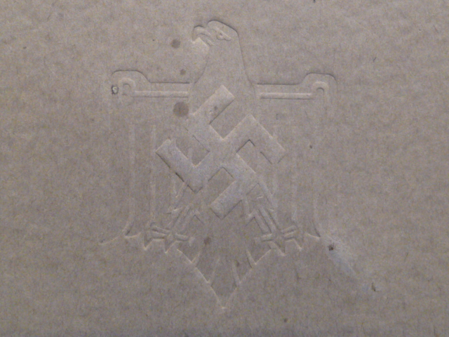 Original Nazi Era German DRL Sports Award for the Shot Put, Kugel