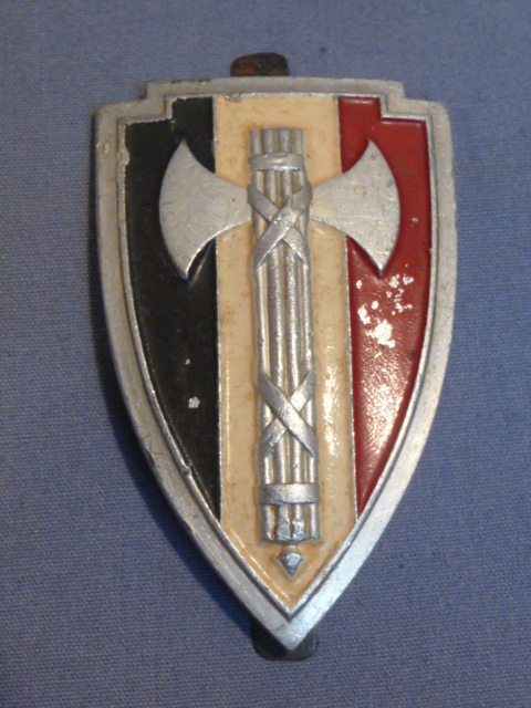 Original French Shield Badge