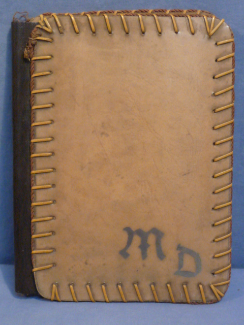 Original WWII Era German Handmade Book/Notebook Cover