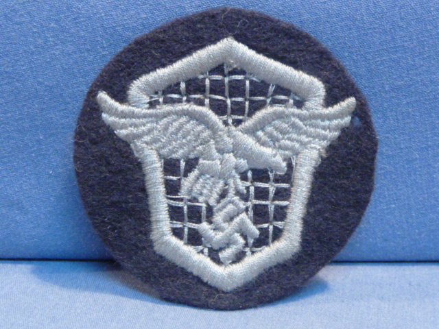 Original WWII German Luftwaffe Motor Vehicle Driver's Career Sleeve Insignia